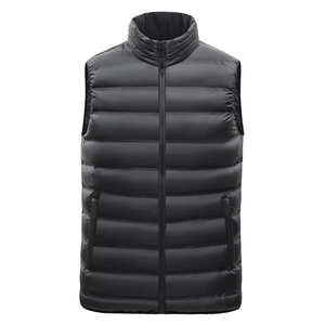 Gilets imperméables pour hommes, vestes décontractées sans manches pour l'automne, gilets chauds et épais pour l'hiver - Product Image 4