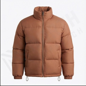 Vente en gros de veste polaire d'hiver à col montant personnalisée pour homme veste vierge veste de haute qualité de style tendance pour homme mode masculine - Product Image 2