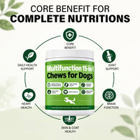 Friandises multifonctionnelles vitaminées pour chiens et chats : Nutrition quotidienne, soutien immunitaire, digestif, articulaire et de santé globale – Vente en gros OEM/ODM