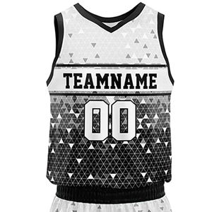 Tenue de basket-ball durable avec logo personnalisé, nouveau design, prix abordable, uniforme de basket-ball de haute qualité avec service OEM - Product Image 4