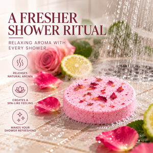 Diffuseur de vapeur de douche aux herbes, rose et bergamote pour une routine de douche relaxante, emballage personnalisé, fabricant OEM ODM, approvisionnement en gros, étiquette de marque - Product Image 4