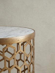 Pure Modern <b>Round</b> Coffee <b>Table</b> With Tempered Glass Top And Metal Frame Contemporary Living Room Furniture Decorative Design - Product Image 2