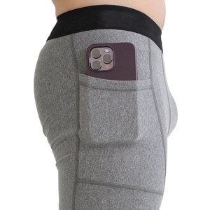 Performance <b>Compression</b> <b>Tights</b> <b>for</b> <b>Men</b> Polyester Spandex Muscle Support Workout Running Gym Leggings Breathable Quick Dry - Product Image 6