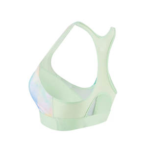 เสื้อชั้นในกีฬาผู้หญิงแบบซัพพอร์ตสูง โลโก้ด้านหน้า ระบายอากาศได้ดี สายปรับได้ เหมาะสำหรับโยคะ ฟิตเนส วิ่ง แห้งเร็ว ออกกำลังกายหน้าร้อน - Product Image 2