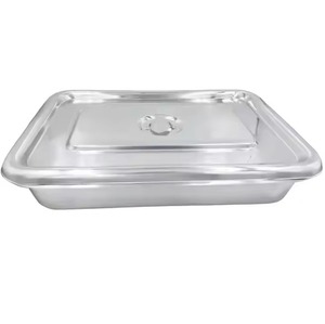 High Quality Stainless Steel Surgical Tray <b>Lids</b> Hospital Holloware Instruments Manual Tray <b>By</b> mahfooz Instruments CE Certified - Product Image 1