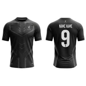 Camisetas de Fútbol Americano Personalizadas con Logotipo Sublimado, Secado Rápido, 100% Poliéster, Cuello en V, Color Personalizado, Conjunto de Fútbol - Product Image 5