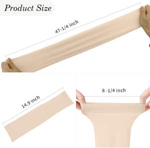 WEST BIKING Nuevas Mangas de Ciclismo Anti-UV de Verano para Hombre, Mangas de Silicona con Diseño Deportivo para Protección en Ciclismo - Product Image 2