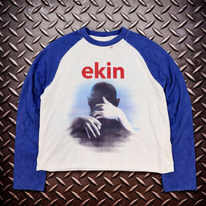 เสื้อคอจีนแขนยาวทรงโอเวอร์ไซส์ ผ้าทวิลล์ 360 กรัม ซักฟอกแบบกรด ตกแต่งด้วยคริสตัล พร้อมสกรีนโลโก้ตามสั่ง - Product Image 1