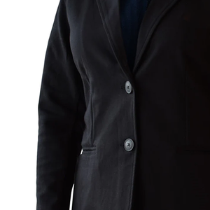 Blazer Negro Tallas Grandes para Mujer 2026, Chaqueta de Dos Botones, Estilo Urbano, Abrigo de Hermandad con Logotipo Griego Personalizado, Ropa Formal de Oficina - Product Image 4