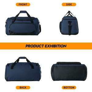 Duffle Bag Hot Sale Customizable Color Diamond Pattern Polyester Oxford Material Large Capacity Multiple Pockets Duffle Bag - Product Image 5