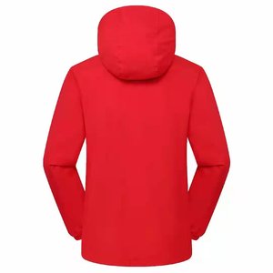 Premium New Custom Men's Winter Waterproof Windbreaker Jacket Hooded Quilted Breathable Cotton Lined <b>Canvas</b> Zip - Product Image 2