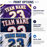 Uniforme de Baloncesto Personalizado para Adultos, Logotipo del Equipo Personalizado, Nombre del Jugador, Número, Conjunto de Camiseta y Pantalones Cortos de Baloncesto, 100% Poliéster de Secado Rápido
