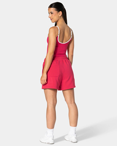 Shorts Bermuda Personalizados para Mujer OEM, Forro en Contraste, Cintura Elástica con Bolsillos, Transpirables, Talla Grande, Alta Calidad, Los Mejores Shorts para Mujer - Product Image 4