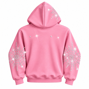 Sweat à capuche sport surdimensionné personnalisé en coton doux pour homme, avec impression DTG, broderie et sérigraphie, idéal pour l'automne - Product Image 2