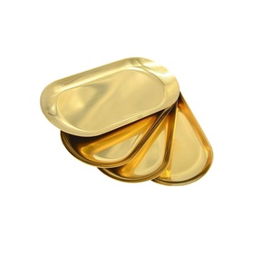 Meilleur plateau de service en métal design pour mariage, fête, décoration de table, plateau de service pour aliments et fruits, emballage personnalisé en promotion - Product Image 6