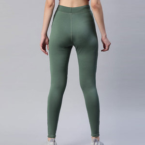 Leggings de Yoga de Cintura Alta y Diseño Nuevo de Primefield, Color Sólido, con Aberturas, de Spandex y Nailon, Pantalones para Mujer - Product Image 4