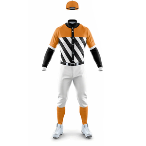 Breathable <b>Athletic</b> Baseball Uniform Set for Outdoor Training - Product Image 3