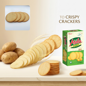 Sampling & ODM Services| Fresh Aroma Potato Crackers Crispy Healthy Snack 150g Wholesale From Direct Factory Best Price - Product Image 2