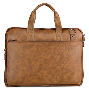OEM ODM Service Genuine Leather Laptop <b>Bags</b> Wholesale Price Custom Design Leather Made Zipper Closure Laptop <b>Bag</b> - Product Image 5