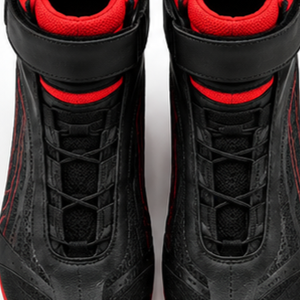 Bottes de moto AULTRA ONE ENTERPRISES, respirantes, en cuir véritable, chaussures de motard, à lacets, avec fermeture auto-agrippante, légères, Nomex - Product Image 4
