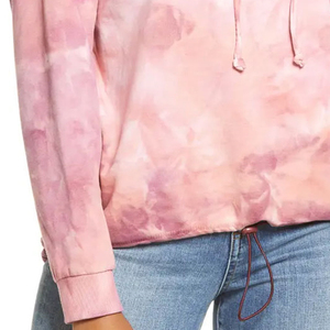 Conception à manches longues avec cordon de serrage à prix abordable, logo et design de capuche personnalisables / Coupe décontractée et tendance pour femmes - Product Image 6