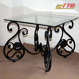 Decorative Garden Wrought Iron <b>Table</b> <b>and</b> <b>Chairs</b> Set for Patio Balcony Outdoor Dining <b>and</b> Leisure Furniture - Product Image 2