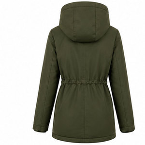 Chaqueta Parka de Invierno para Mujer, Gruesa, con Capucha con Ribete de Piel Sintética, Diseño Impermeable y Resistente al Viento para Nieve, Esquí y Senderismo - Product Image 2