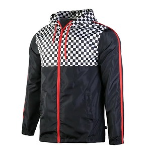 Custom Windbreaker <b>Jacket</b> For <b>Men's</b> Outdoor Winter Waterproof Canvas Hooded <b>Lightweight</b> Windbreaker <b>Jacket</b> with Front Logo - Product Image 2
