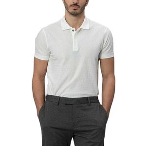 Golf Premium para hombre para polo 100% algodón Ajuste cómodo y diseño sólido para ropa de gimnasio Estilo de exportación corto BD - Product Image 1