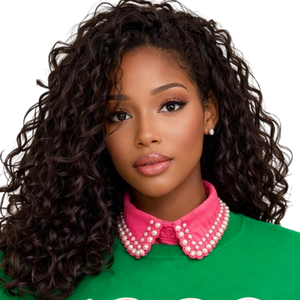 Sudadera Chenille AKA 1908 para Mujer, Sudadera Premium con Cuello Redondo y Letras Griegas Bordadas - Product Image 2