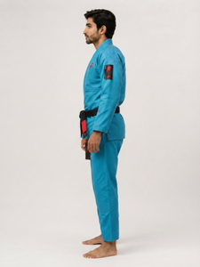 Construcción robusta y ajuste flexible para atletas de todos los niveles. Uniforme de jiu-jitsu cómodo con material transpirable. - Product Image 3