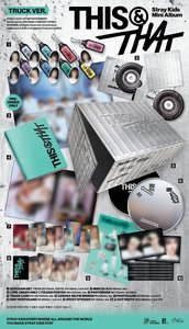STRAY KIDS-[ THIS & That ] 10TH MINI (Versión TRUCK) Álbum de K-Pop en CD, el Más Vendido en Corea, de Plástico, para Todas las Edades - Product Image 4