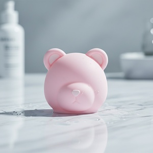 BOOSTER PRO K-Beauty OEM Plastic Skin Care Korean Moisturizer Case Pink <b>Bear</b> Head with Centella As Main Ingredient - Product Image 2