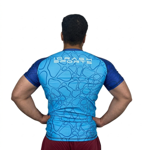 เสื้อแรชการ์ดพิมพ์ลายคุณภาพดีที่สุด แขนยาว สำหรับผู้ชาย / เสื้อแรชการ์ดสั่งทำพิเศษสำหรับการฝึกซ้อม - Product Image 2