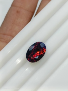 Ópalo Negro Etíope Natural Facetado para Joyería, Hermoso Ópalo Negro de Forma Ovalada, Tamaño 14X10X5 MM - Product Image 3