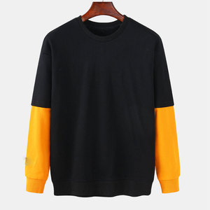 เสื้อสเวตเชิ้ตแขนยาวผู้ชายผ้าฝ้ายเฟรนช์เทอร์รี่ 280gsm ขายส่ง แบบลำลอง ปักลายตามสั่ง ทรงโอเวอร์ไซส์ คอกลม มีฮู้ด - Product Image 1