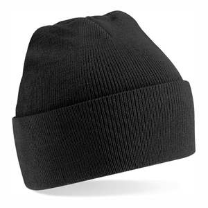 Gorros Unisex Personalizados con Logotipo Bordado, Gorro de Punto Sólido, Gorro de Invierno Cálido con Logotipo Personalizado, Gorros de Invierno Cálidos con Puño Acrílico - Product Image 1