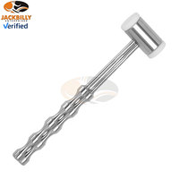 JACKBILLY Marteau osseux dentaire de haute qualité à tête en plastique, marteau chirurgical personnalisé pour rehaussement de sinus et implantation osseuse, instruments médicaux