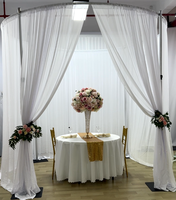 Kit de support de toile et de drapé pour chapiteau de 10x10 pieds, résistant, pour fond de scène, tente de fête ronde, décoration de mariage, disponible en stock