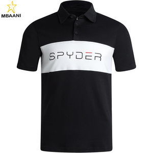 Chemises polo pour hommes Spyder - Chemises polo décontractées à manches courtes en coton doux et respirant - Chemises de golf à col pour hommes - Product Image 1