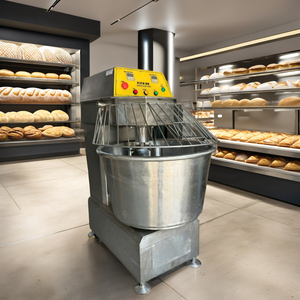 Industrial 25kg Spiral Dough Mixer 380V Heavy Duty Dough <b>Kneading</b> <b>Machine</b> for Bakery Use - Product Image 1