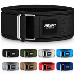 Cinturón de Levantamiento de Pesas de Nailon para Entrenamiento de Fuerza en Gimnasio, Logotipo Personalizado, Fabricante OEM ODM, Venta al Por Mayor para Marcas de Fitness y Compradores al Por Mayor - Product Image 1