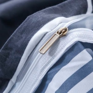 Parure de lit moderne imprimée avec drap plat, housse de couette toutes saisons pour adultes - Product Image 6