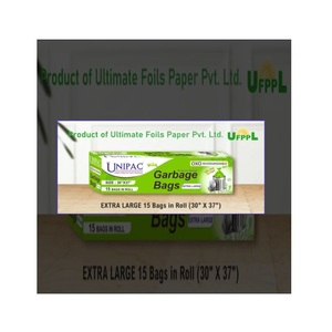 ถุงขยะย่อยสลายได้ขนาดใหญ่พิเศษ 24x32 นิ้ว เป็นมิตรกับสิ่งแวดล้อม สำหรับใช้ภายนอกและภายในอาคาร - Product Image 1