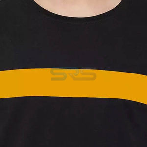 T-shirts décontractés amples et épais délavés à l'acide pour hommes, 100 % coton, séchage rapide, respirants, anti-boulochage, du fabricant Clothing's Blank - Product Image 4