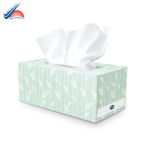 Emballage de boîte à mouchoirs en papier personnalisé écologique avec design de marque - Product Image 1