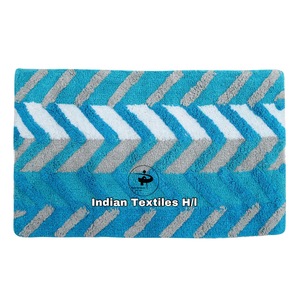 Tapis de bain en coton tufté doux de haute qualité, design unique, fabrication industrielle, vente en gros directe d'usine, par ITHL - Product Image 5