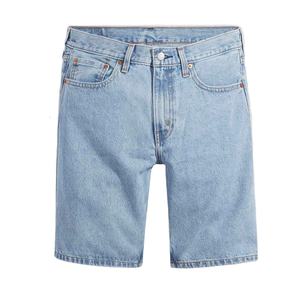 Pantalones Cortos Bermuda de Mezclilla Azul Claro para Hombre, Cintura Alta, Tejido Informal, Algodón Lavado, Cintura Elástica, Secado Rápido, Precio al por Mayor Personalizado - Product Image 6