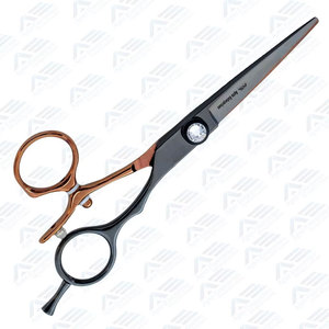Tijeras de Peluquería de Primera Calidad para un Estilismo Preciso, Color Champán, con Sistema Giratorio, 5.5 Pulgadas, Acero Inoxidable - Product Image 3