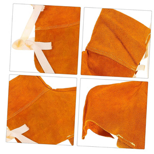 Chaussures de soudeur isolées en cuir de vachette pleine fleur, résistantes à la chaleur, ignifuges, pour une protection optimale et une sécurité accrue lors du travail. - Product Image 4